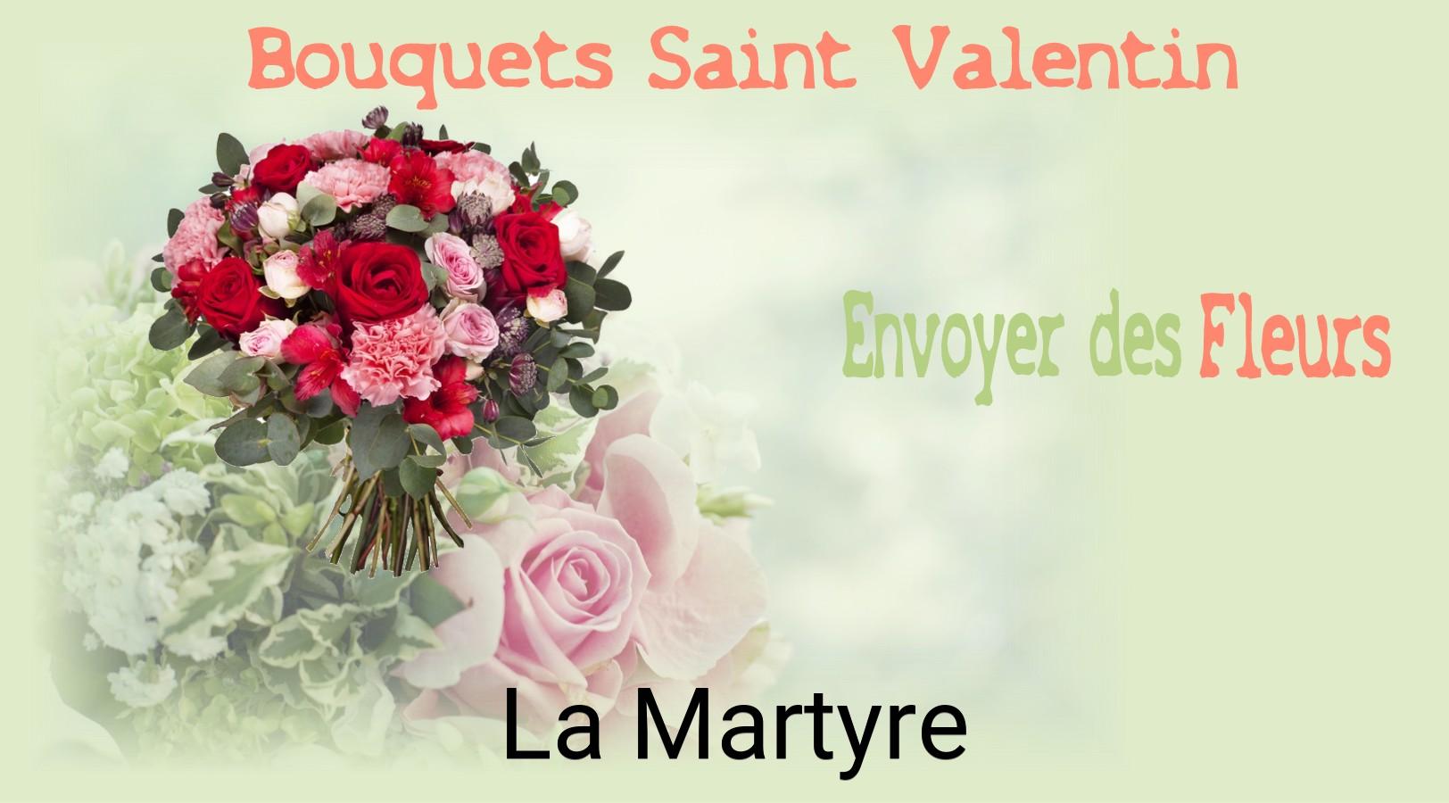 Roses de Saint-Valentin livrées à La Martyre
